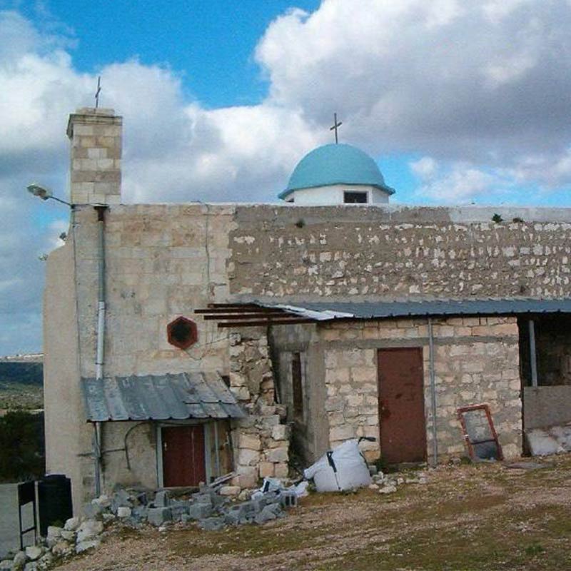 Angriff der Hisbollah auf eine christliche Kirche.