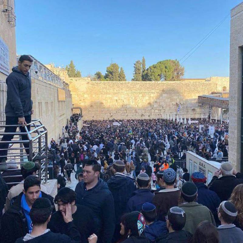 Gebete Western-Wall Jerusalem